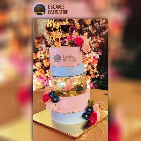 Pink-Blue-Floral-Elegance--Three-Tier-Celebration-Cake-by-ESCake-Patisserie